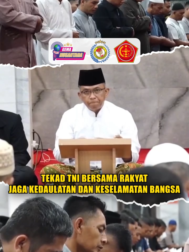 Tekad TNI Bersama Rakyat Jaga Kedaulatan Dan Keselamatan Bangsa Puspen TNI - TNI gelar sholat subuh dan doa bersama, sebagai simbol tekad TNI dan rakyat untuk terus bersatu menjaga kedaulatan serta keselamatan bangsa di Masjid Jenderal Soedirman, Mabes TNI, Cilangkap, Jakarta Timur, pada Minggu (31/8/2025). Sebagai pengingat bahwa kekuatan prajurit bukan hanya terletak pada disiplin dan senjata, tetapi juga pada keteguhan dan doa. Di tengah dinamika bangsa yang saat ini menghadapi berbagai tantangan, mulai dari potensi perpecahan sosial, ancaman disinformasi di ruang digital, hingga ketidakpastian global, doa bersama ini menjadi wujud harapan agar Indonesia senantiasa diberi kekuatan untuk menjaga persatuan dan merawat kebhinekaan. Melalui doa Bersama ini, TNI menegaskan komitmennya untuk selalu menjadi benteng pertahanan sekaligus penopang moral bangsa Indonesia. Sumber : Puspen TNI #tniprima #tnipatriotnkri #nkrihargamati #tnikuatrakyatbermartabat #listrik #pantes #indonesia #kejaksaan #berantakan #dudung #gaet #tentara #seniornya #ri #prada #opm #negara #keadilan #hut #silfester #lucky #mati #oknum #polisi #bgttt #tni #perempuan #pln #kemerdekaan #tewas
