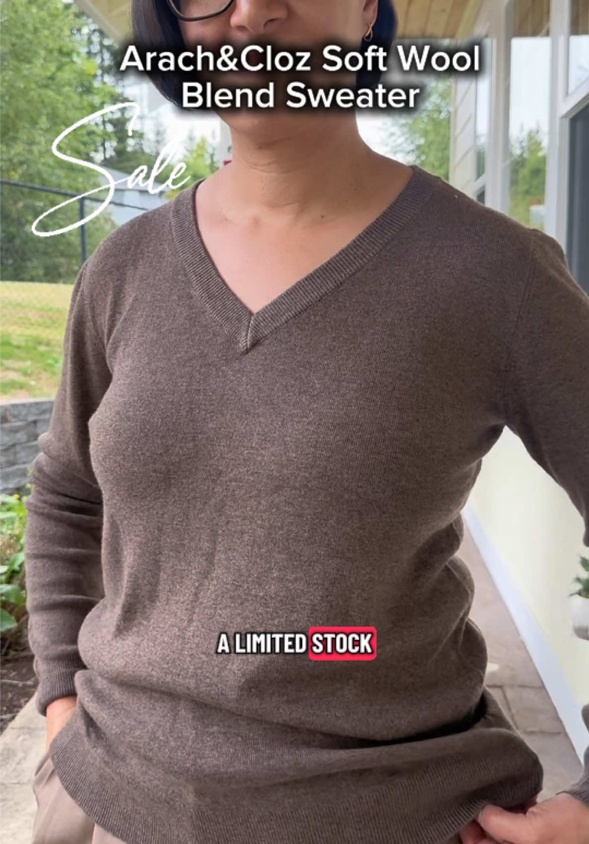 Perfect Fall & Winter Sweater😍You will love these affordable soft wool blend sweaters from @Arach&cloz Click link to get yours today.  . #ad #arachcloz #sweater #tiktokshoplabordaysale #tiktokshopcreatorpicks 