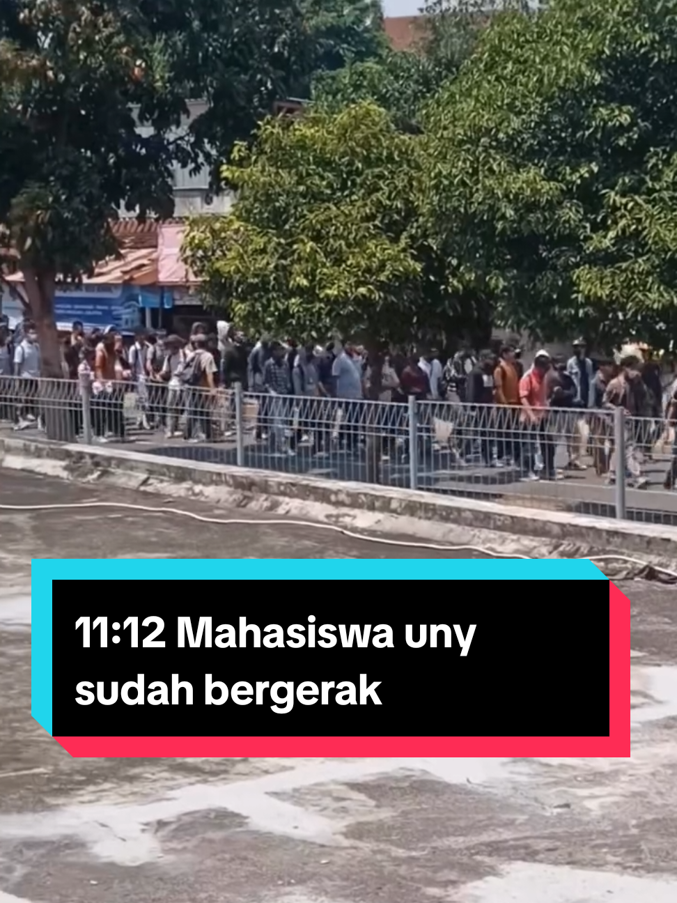 11:12 Mahasiswa uny sudah bergerak #info #news #jogja #yogyakarta 