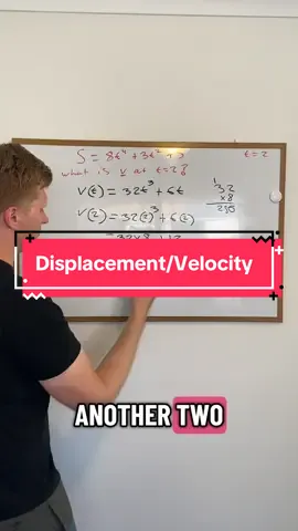Displacement/Velocity #math 