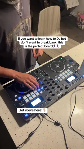 This is so easy to use and set up!! It’s also so affordable and portable🤭 i’m obsessed!! #geminisound #djboard #djmix #howtodj #numark #learningdj 