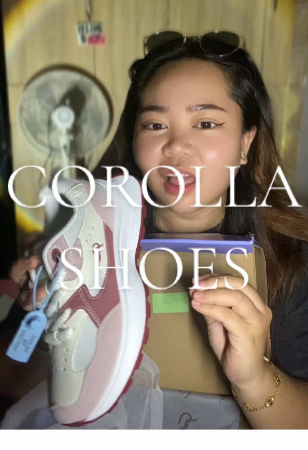 Para sa ikakaginhawa ng paa mo mag corolla shoes kana🤭 #corolla #chunkyshoes #corollashoes 