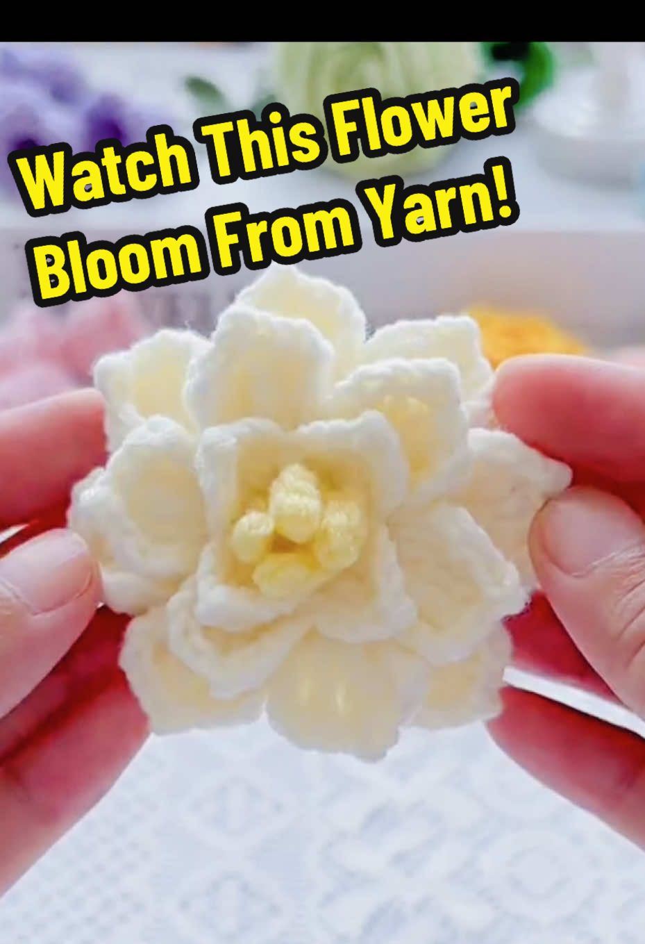 Why buy flowers when you can crochet your own that lasts forever? 🌼✨ Learn how to make this stunning one-piece gardenia in just minutes—it’s easier than you think! #creatorsearchinsights #CrochetFlower #CrochetTutorial #DIYCrochet #CrochetForBeginners