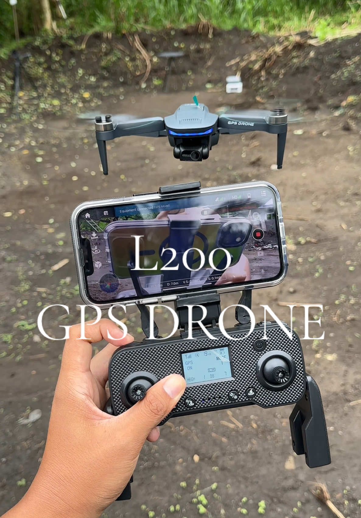 L200 PRO MAX GPS DRONE 3KM #drone #L200 #dronecamera 