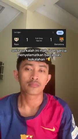 harus di akui rayo pressing gada cape2nya anjir, lini tengah mati gabisa berkembang. kita layak kalah dari rayo, tapi penampilan luar biasa dari joan garcia menyalamatkan kita! ayo bangkit lagi barca 🔥 #barcelona #joangarcia #rayovallecano #viscabarca #fyp 