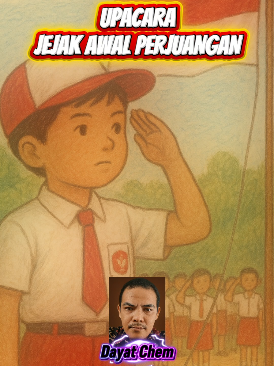 Kata Puitis Hari Ini | Upacara, Jejak Awal Perjuangan Di bawah merah putih berkibar, anak-anak berdiri tegak menatap langit, setiap salam hormat adalah janji, belajar, berjuang, tak mengenal henti. Upacara jadi saksi, bahwa pendidikan bukan sekadar kata, tapi jalan menuju cita-cita bangsa.  #pendidikan #sekolahdasar #sd #upacara 