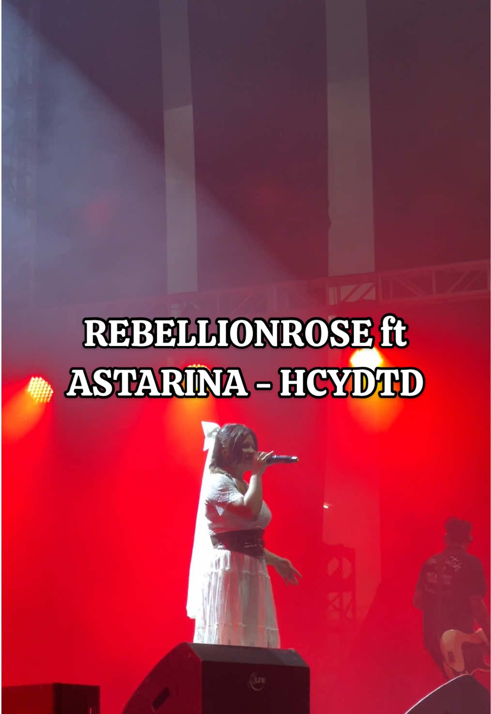 Si pemilik suara emas 💃💃#rebelfest @Rebellion Rose 