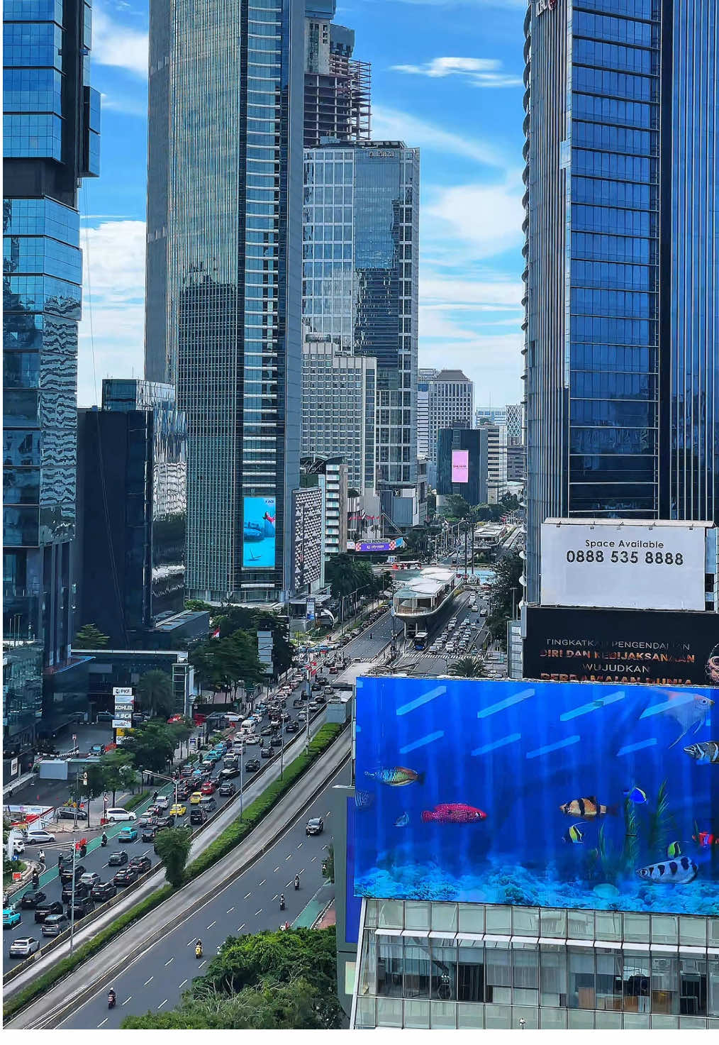 Love Jakarta  • • • #jakarta #cityview #cityscape #indonesia #foryou 