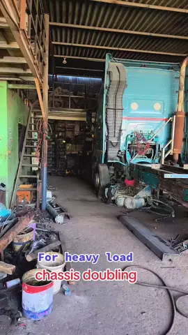 chassis doubling for heavy load #truckworks #najmatalsahra #🇦🇪 