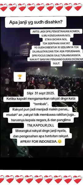 INDO SUDAH TDK BAIK BAIK😔#DEMO HARI INI.#FRAY FOR 62-