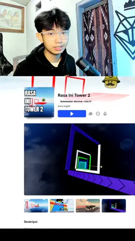 TUTOLIAL dali CELIGALA CUNDA rasa ini tower 2 #fyp #obby #tower #robloxindonesia #roblox 
