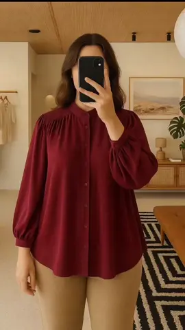 Blouse ameena bahan rayon twill keren kekinian