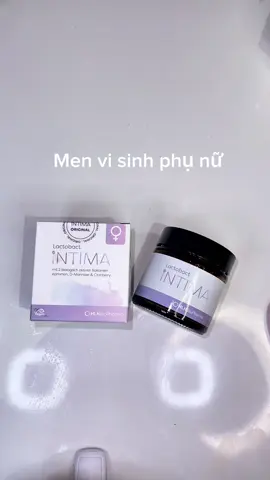 Men vi sinh cho bà nào hay ra khí hư nè #menvisinh #lactobact_intima #menvisinhphunutuduc 