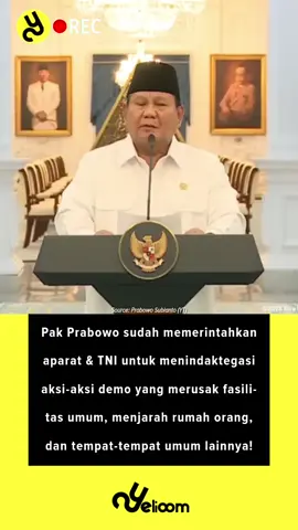 STAY SAFE GUYS SAMA PENYUSUP DI DEMO DAN APARAT... PAK PRESIDEN SUDAH KASIH PERINTAH BUAT YANG DIKIRA JADI PELAKU PENGRUSAKAN FASILITAS UMUM, SAMA PENJARAHAN RUMAH ARTIS