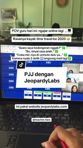 Kemarin siap2 PJJ jadi cari2 inspirasi video lama. Ternyata hari ini sekolah kami akhirnya diliburkan. Semoga besok sudah bisa sekolah seperti biasa dalam kondisi aman. Sekolah yang lain gimana hari ini? Libur/PJJ/masuk spt biasa?