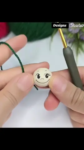 AMAZING 👏 look what I did with this face 😍 👌beautiful gift for your friends 🎁 #knitting  #crochet #explore #tutorial #handmadecraft 