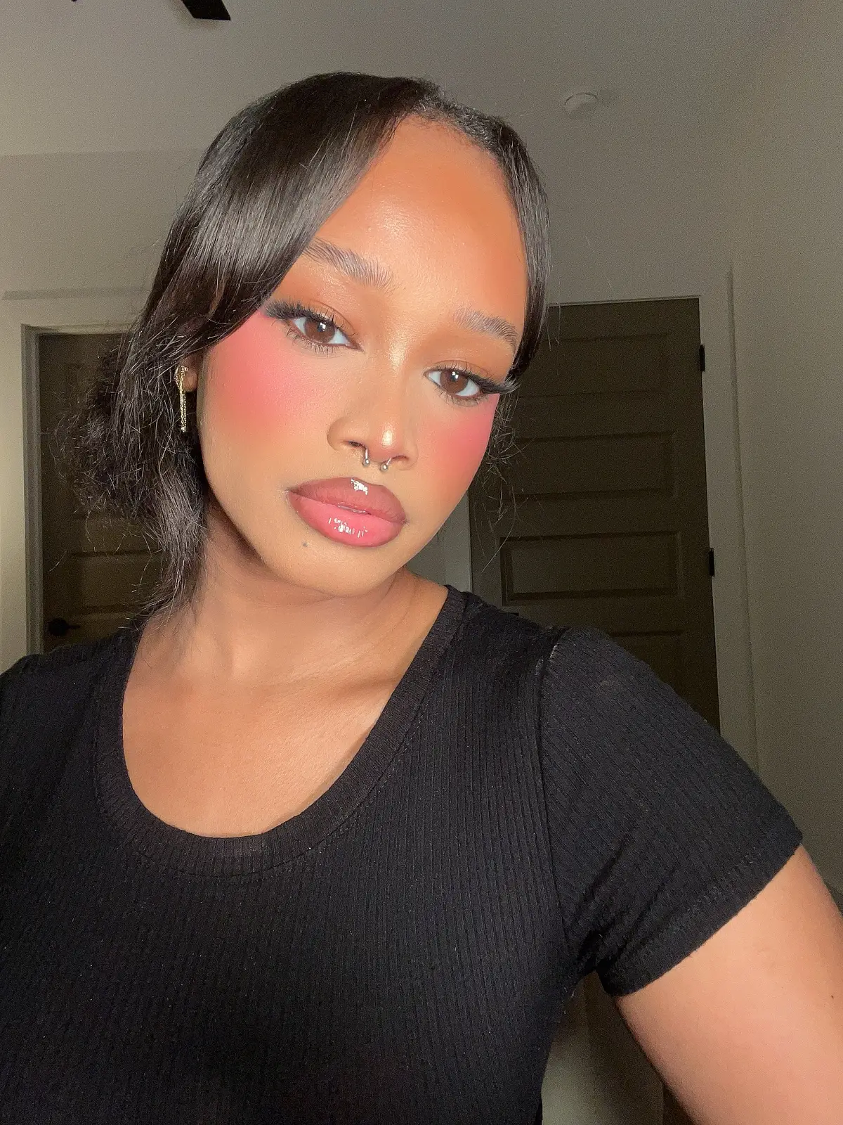 🫧💗🎀☁️🫧 #paintedbyesther #blushplacement #beautyinfluencer #pinkmakeup 