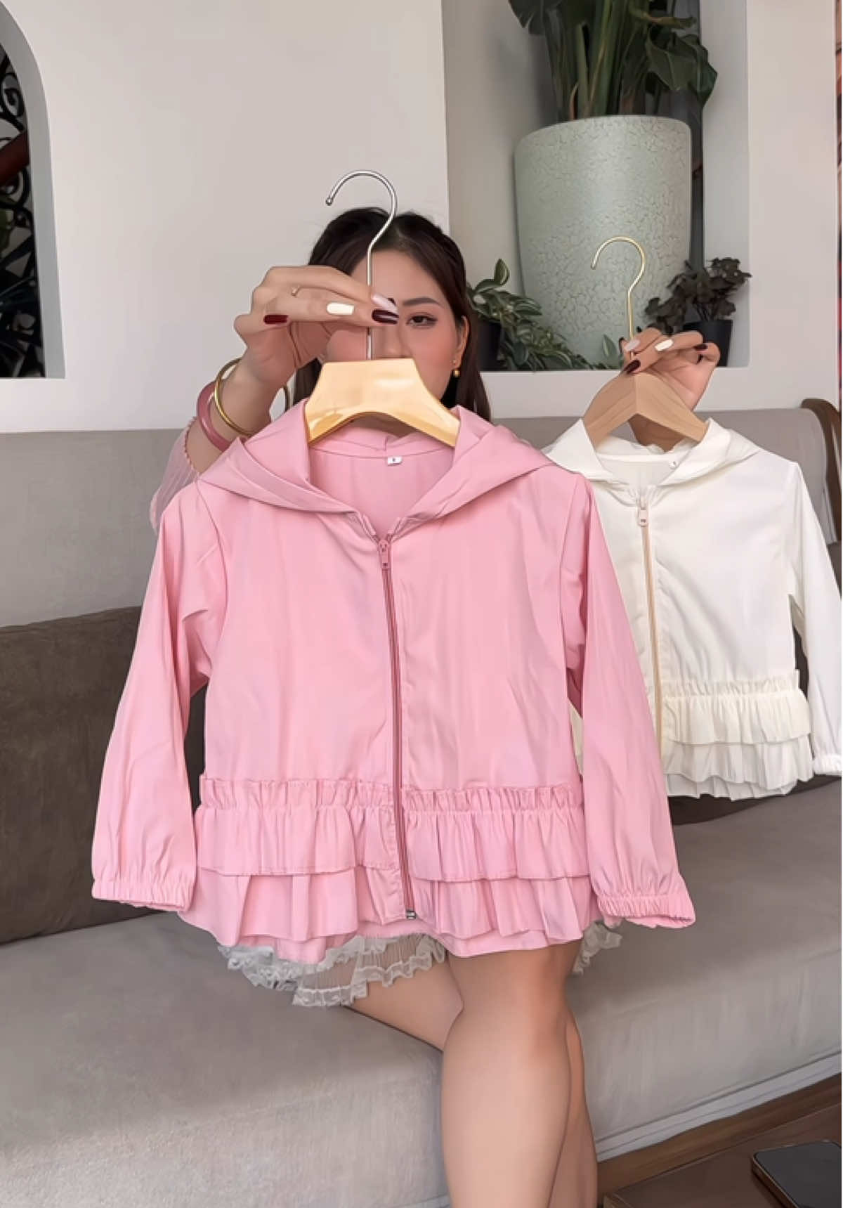 Áo khoác gió tiểu thư siêu xinh cho bé gái
