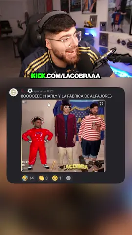 CHARLY Y LA FÁBRICA DE ALFAJORES 😭 #lacobra