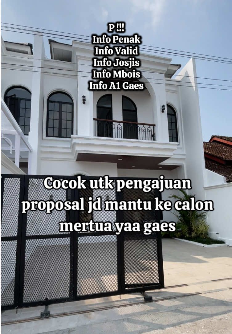 RUMAH BARU CLASSIC MODERN MEDITERANIA DEKAT BUDI MULIA JL. RAYA TAJEM DI WEDOMARTANI SLEMAN Lingkungan nasionalis, hanya 50 meter dari jalan raya tajem, akses dekat berbagai fasilitas umum. Desain Mediterania modern yang cantik, penataan ruangan yang nyaman, cocok buat keluarga Anda. Lokasi : Jl. Raya Tajem Wedomartani, Ngemplak, Sleman, DI Yogyakarta Strategis : – Dekat jalan raya Tajem – Dekat UNRIYO, Budimulia – Dekat Jogjabay – Dekat Stadion Maguwo – Dekat Adi TV – Dekat SPBU Tajem Spesifikasi : – Tipe : 130 – Luas tanah : 130m² – Kamar tidur : 3 – Kamar mandi : 3 – Ruang tamu – Ruang keluarga – Ruang makan – Dapur luas – Sisa tanah luas – Listrik : 2.200 watt – Air sumur bor : 20 meter – Hadap selatan Legalitas : Sertifikat SHM, PBG Lengkap Harga 1,65 Milyar Promo Jadi 1,59 Milyar Jangan lewatkan kesempatan ini untuk memiliki rumah mewah ini! Hubungi: 085931962837 (Gaga) *Mohon janjian survey 1 hari sebelumnya **Harga, Promo & Ketersediaan bisa berubah sewaktu-waktu #dagangproperty  #rumahjogja  #jualrumahjogja  #rumahjogjadijual  #fyp 