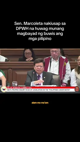 Halos lumuhod na sa pakikiusap si Sen. Marcoleta dahil sa mga hindi masagot na tanong tungkol sa ghost flood control projects kahit na kumpleto ang data na ibinigay ng mga kontraktor