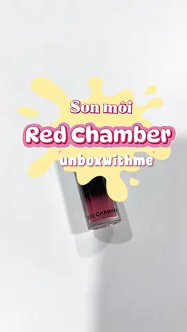 Son bóng má hồng Red Chamber màu siêu yêu, dễ dùng #sonbong #mahong #makeup #unboxing #unbox 