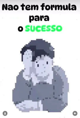 Não existe uma formula para o sucesso 😇