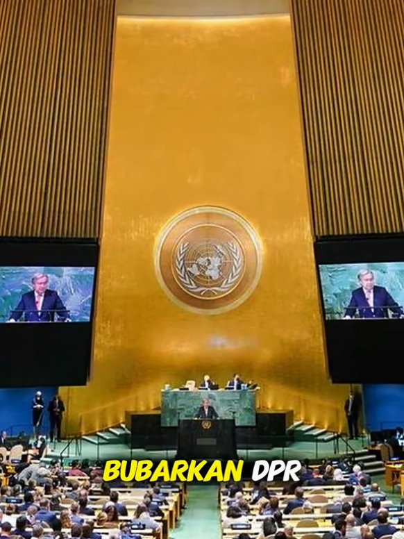 PBB akhirnya turun tangan hanya untuk membuat Indonesia  #pbb #demo #dprd #indonesia🇮🇩 #viral 