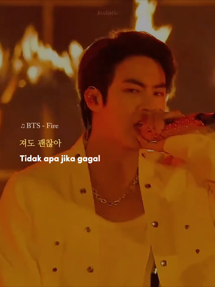 🎵 BTS ; Hiduplah sesuai keinginanmu #bts #fire #army #fyp #fypシ #fypシ゚viral #lyrics #kpop #foryou #beranda #masukberanda #viral #videoviral #abcxyz #zyxcba 