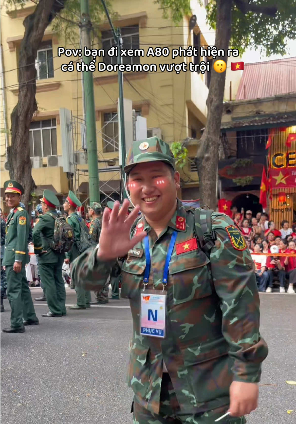 Sao mà đáng iu quá Tổ Quốc ơiii 🫶 #a80 #dieubinh #doreamon #wibu #quandoinhandanvietnam🇻🇳🇻🇳🇻🇳 