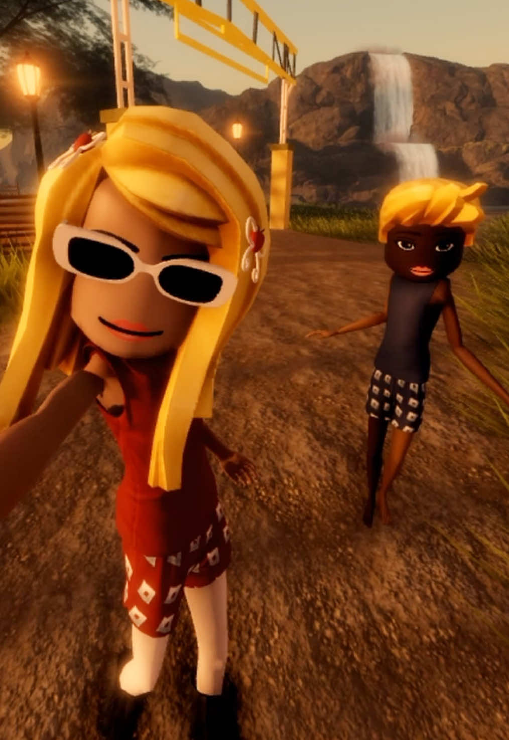 Wait.. joget dulu gesss..  (stay safe everyone, kita disini tujuannya membuat kalian senyum lagii hehe) #blonde #trendroblox #sumpitgacoan #avaroblox map : #growafeelings 
