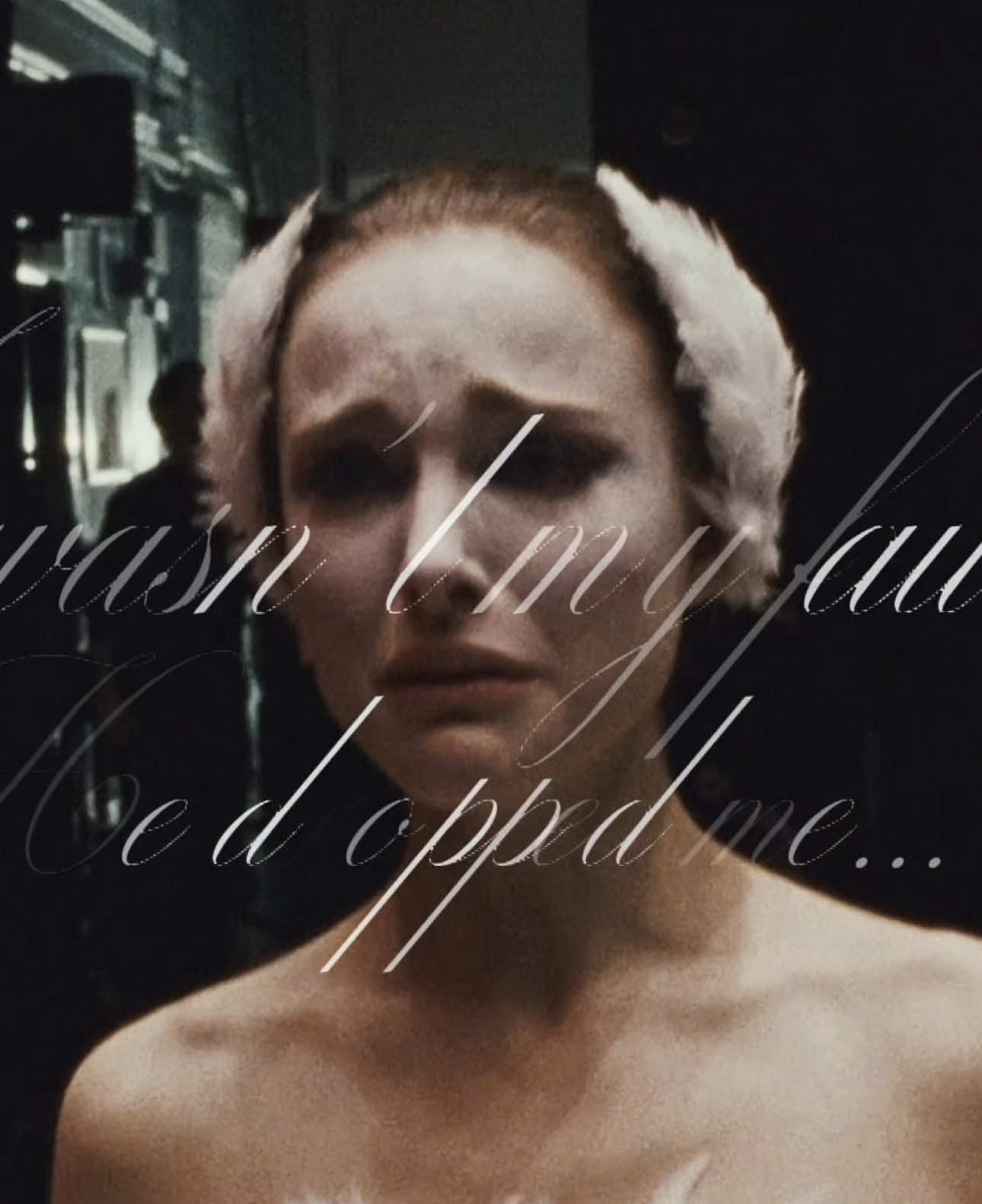 you could be brilliant, but you’re a coward #blackswan #ninasayers #blackswanedit #viral #fy 