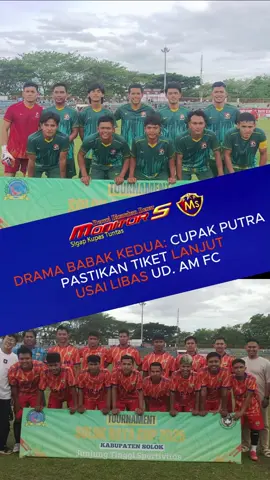 ⚽🔥 “Dari babak pertama yang bikin deg-degan 😬 ke babak kedua yang penuh gol! Rendi, Dodi, dan Gevin sukses bawa Cupak Putra menang telak 3-0. Bukan cuma kemenangan, tapi kebanggaan buat warga Cupak! 🏆❤️ #solokrayacup2025 #CupakPutraFc #cupak #bola #fyp 