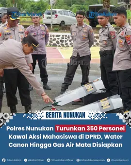 Polres Nunukan, Polda Kalimantan Utara (Kaltara) bersama unsur TNI dan Satpol PP menurunkan ratusan personel untuk mengawal aksi unjuk rasa aliansi mahasiswa yang rencananya digelar di Kantor DPRD Nunukan, Senin (01/09/2025) siang. Kabag Ops Polres Nunukan, AKP Angestri BR, mengatakan total 350 personel disiagakan untuk memastikan jalannya demonstrasi berlangsung aman dan tertib. Menurutnya, pengamanan tidak hanya terfokus di Kantor DPRD Nunukan sebagai titik utama aksi, tetapi juga disebar di sejumlah lokasi yang dianggap rawan. 