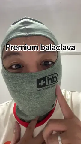 Dri+ balaclava for motorcycle or bicycle riders, iwas pollution, may sun protection and maganda quality. Ang bango nito and madali mag evaporate yung pawis. For men and women balaclava. Gawang burlingtong #balaclava #burlingtonbalaclava #quickdryingbaaclava #formitorcycleandbicyclesriders #rideroutfit 