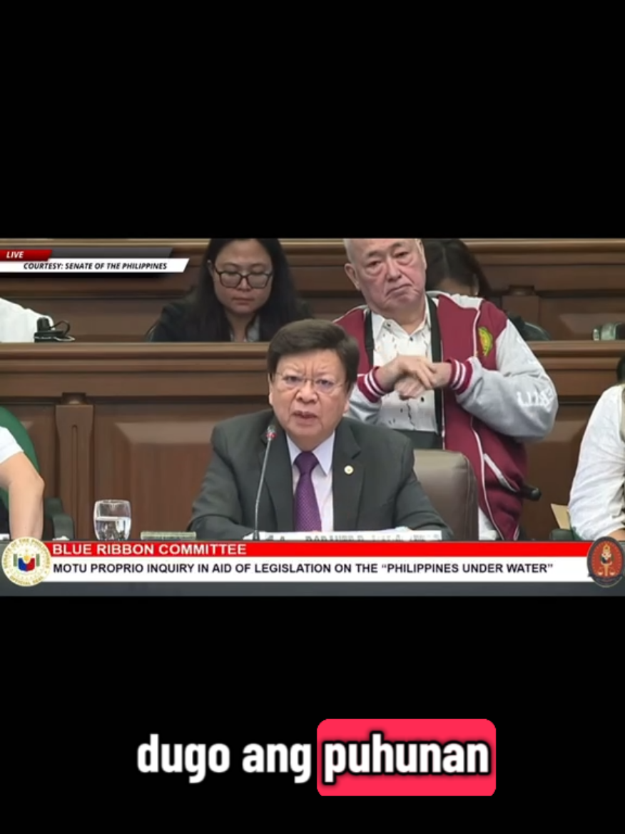 Marcoleta to #dpwh #ghostprojects #floodcontrol 👏 #nepobabies #senatehearing video from abs cbn news