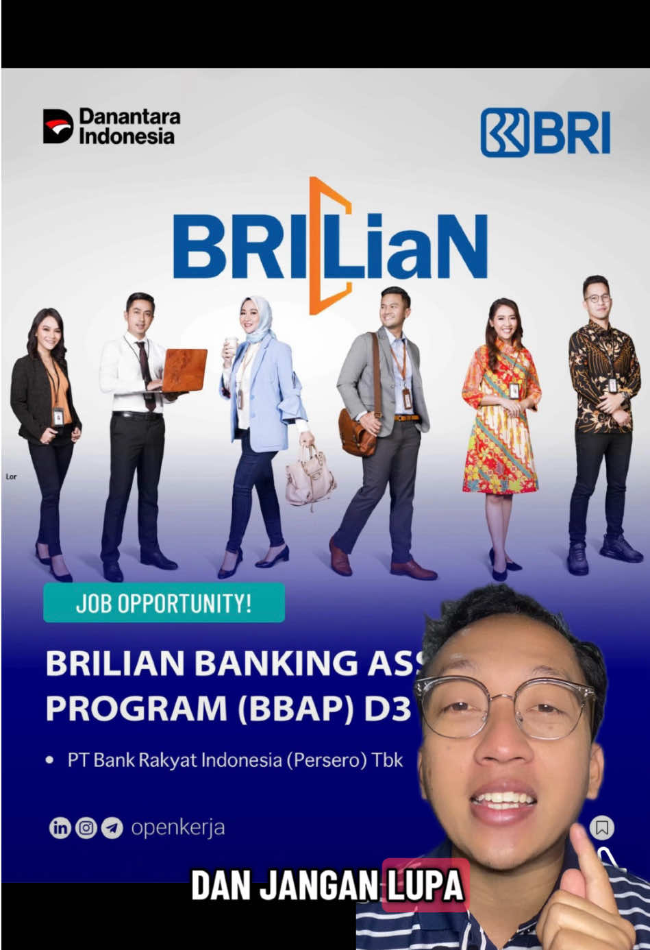 📢 Lowongan Kerja BUMN PT Bank Rakyat Indonesia (Persero) Tbk Segera cek info lengkap sekarang di: 👉 https://openkerja.id/1534 🔄 