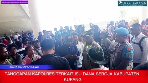 Breaking news Kapolres Kupang Angkat Bicara Terkait Situasi Terkini di Kabupaten Kupang dari halaman Gedung DPRD Kabupaten Kupang  #kabupatenkupangntt #majalahsuaraharapan #ngopisuaraharapan #yupiterloinati #kabupatenkupang 