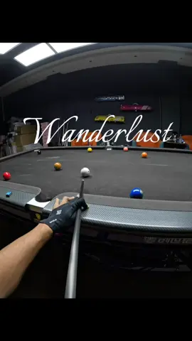 “Not all those who wander are lost.”#dangjinhu #Cuetec #nineball 