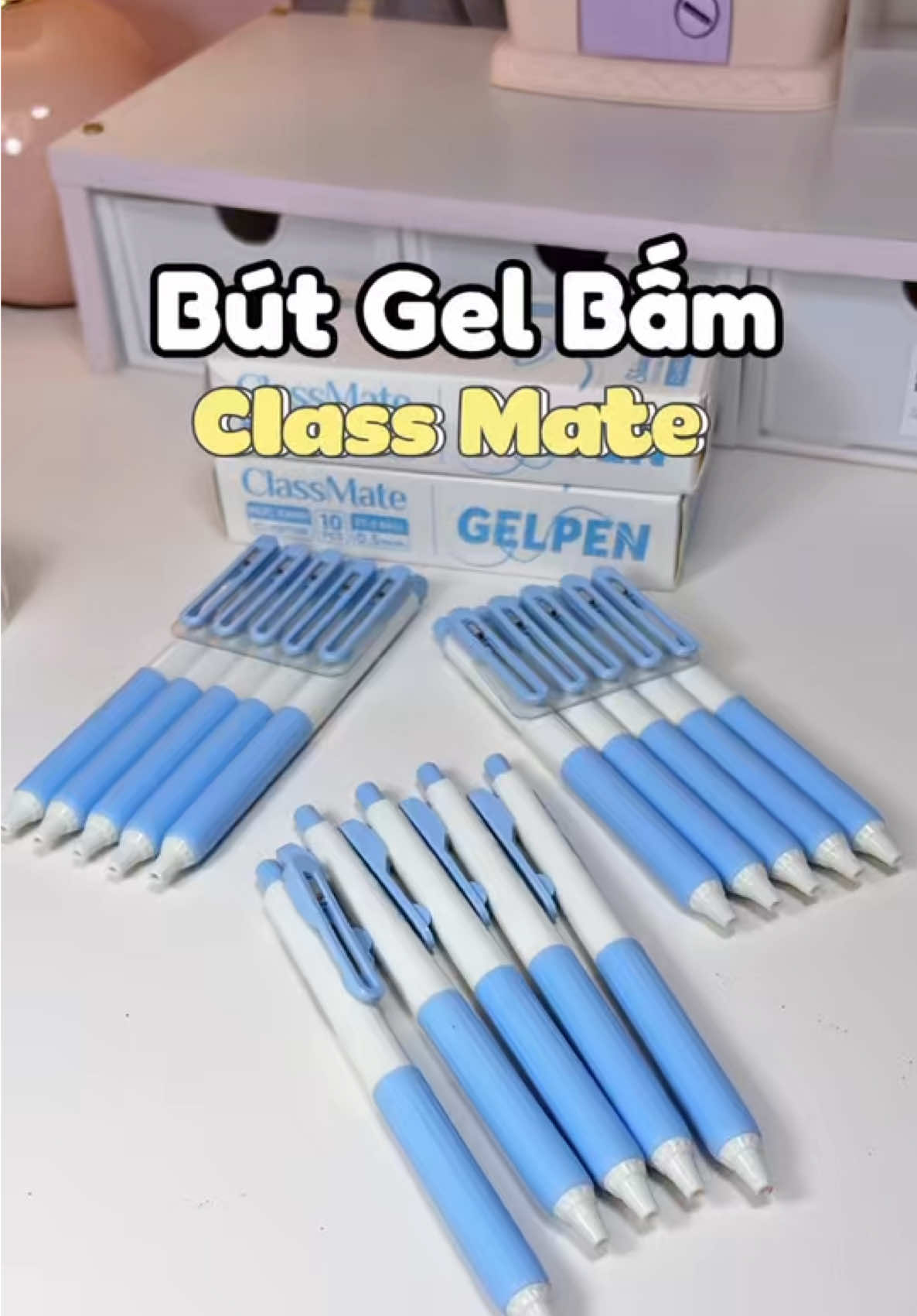 Năm học mới đến rồi sắm đồ dùng học tập thuii #classmate #butgel #butgelhocsinh #butgelclassmate #vythichriviuu 