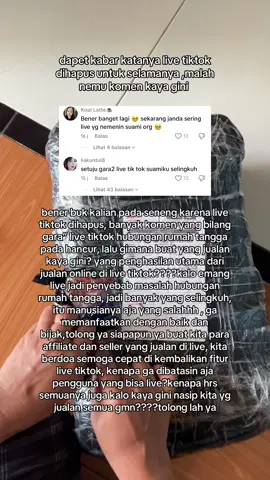 day 2 fitur live tiktok hilang gabisa jualan live #affiliatemarketing #fiturlivetiktok 