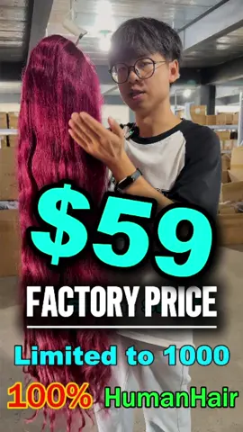 59$ human hair wigs#humanhair #wig #wigfactory #holween #wholesaleprice 