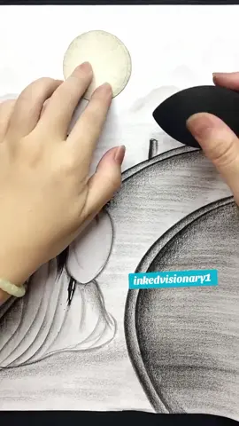 How To Draw With a Pencil ✏️    . . . #artistsoftiktok #drawingtutorial #howtodraw #sketch #artist 