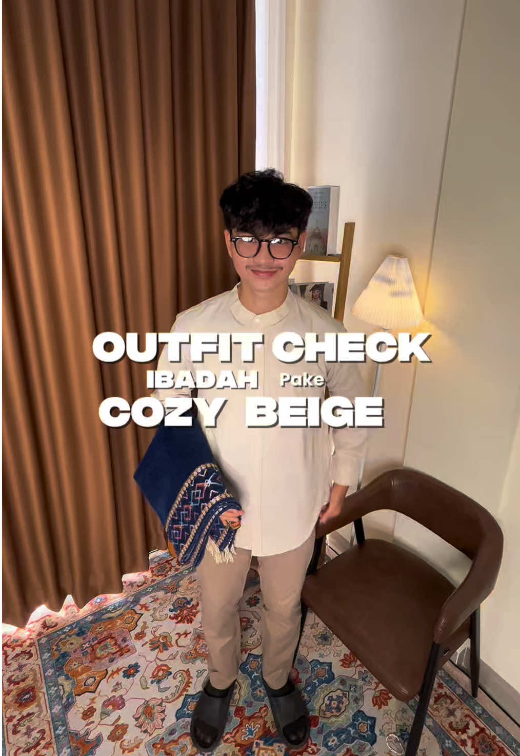 Style minimalis tapi tetap rapi! COZY Beige emang pas banget buat nemenin ibadah lo ✨ #Broodis #OutfitCheck #OutfitIbadah #COZYBeige #fyp 