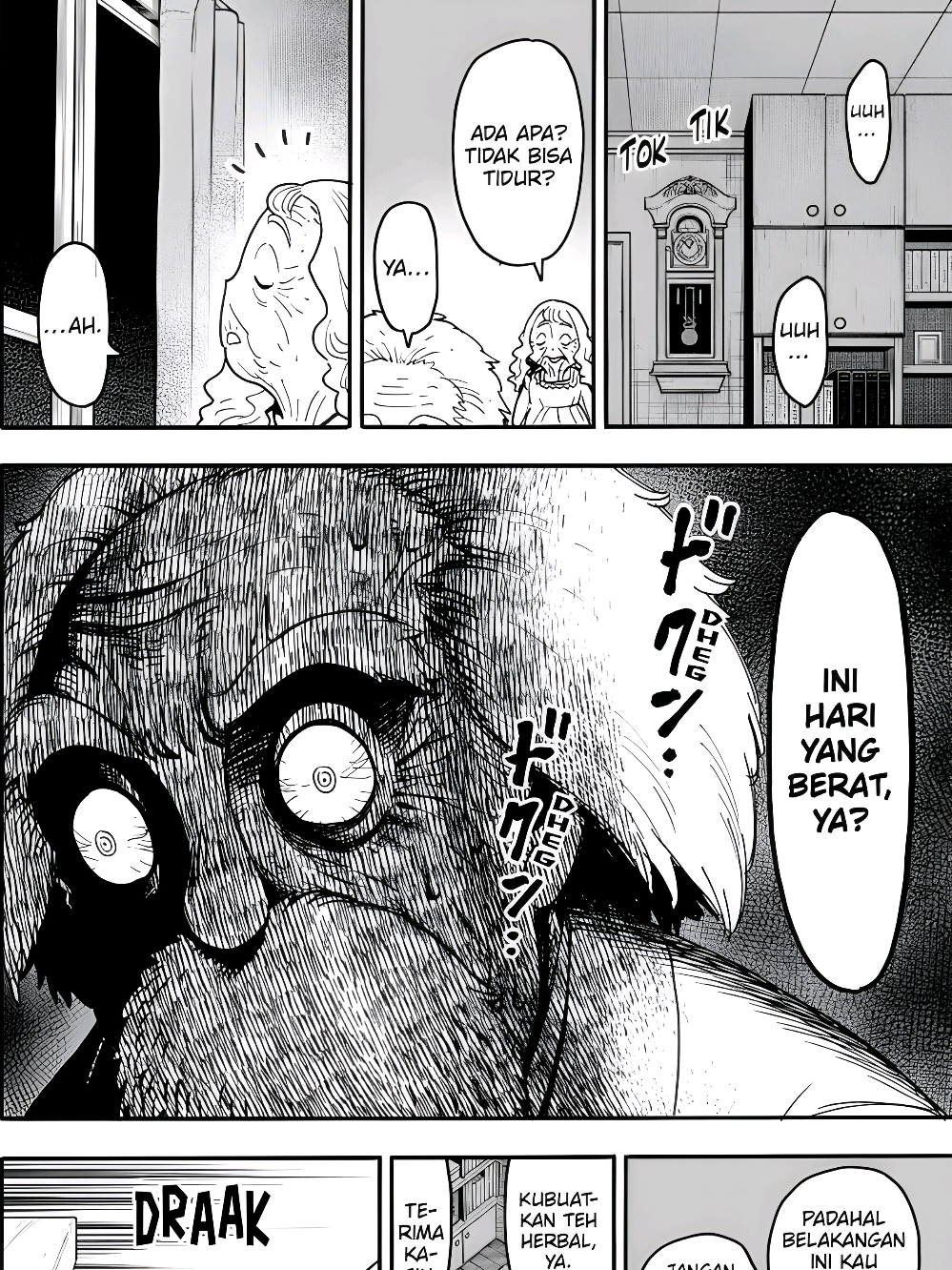 Update manga spy x family chapter 122, yang dimana Anya membantu Loid untuk menjalankan misi menyelidiki profesor Authen/Kakek Sig karena memiliki hubungan dengan Donovan Desmond pada chapter 121 sebelumnya,  Anya membaca pikiran Loid, Anya tahu bahwa Loid ingin menyelidiki kakek Sig dirumahnya namun tidak punya alasan yang kuat untuk berkunjung sehingga Loid berencana menyusup.  untuk lebih unggul dalam perang teman akrab antara Anya Damian vs Yor Melinda, Anya berencana untuk pura² ingin belajar bersama kakek Sig agar Loid punya alasan untuk berkunjung ke rumah kakek Sig sekaligus menyelidiki tanpa harus menyusup. Singkatnya pada penyelidikan itu Loid dan Anya mereka menganggap bahwa kakek Sig atau profesor Authen adalah orang biasa yang berprofesi sebagai doktor sekaligus akademisi yang sering diundang pemerintah untuk tujuan penelitian akademis.  Namun setelah Anya dan Loid pulang, Kakek Sig tiba-tiba menjadi aneh, ia seperti mengingat suatu rencana tentang anak yang menjadi subjek eksperimen nomor 7.  
