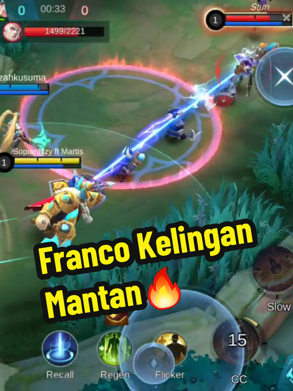 Franco x Kelingan Mantan🥵🔥#fypシ #mlbb #mobilelegends #francotiktok #sopiannzyftmartis 