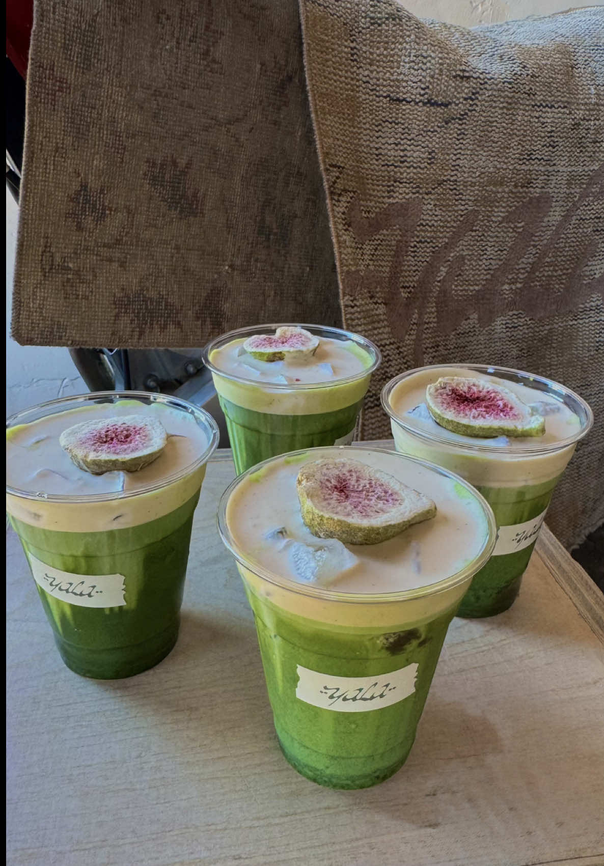 fig & vanilla matcha 10/10 😫😫 #matcha #losangeles #foryou #paratii #coffeeshop #viral #trending #matchatok 