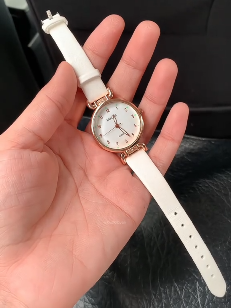 Replying to @𝐋𝐢𝐚♡︎ 150 plus langgggg na leather watch, ang clean girl lang nga atake #watch #watches #watchforwomen 