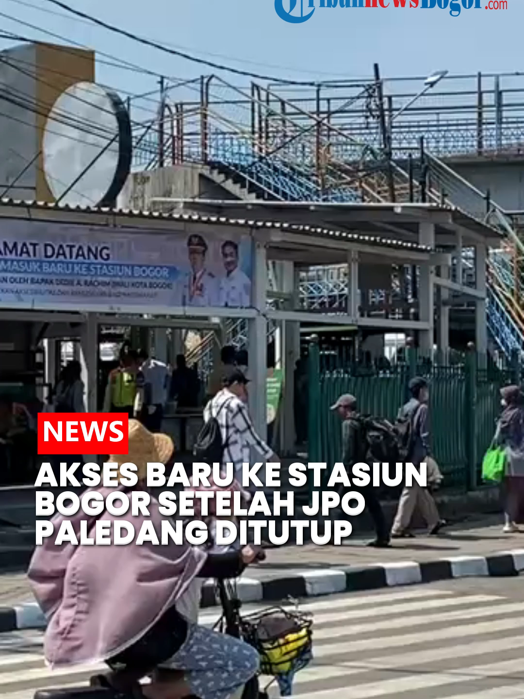 Akses Baru ke Stasiun Bogor Dibuka Pasca JPO Paledang Ditutup Selengkapnya di TribunnewsBogor.com #Bogor #stasiunbogor #jpopaledang #fyp #akses #pemkotbogor