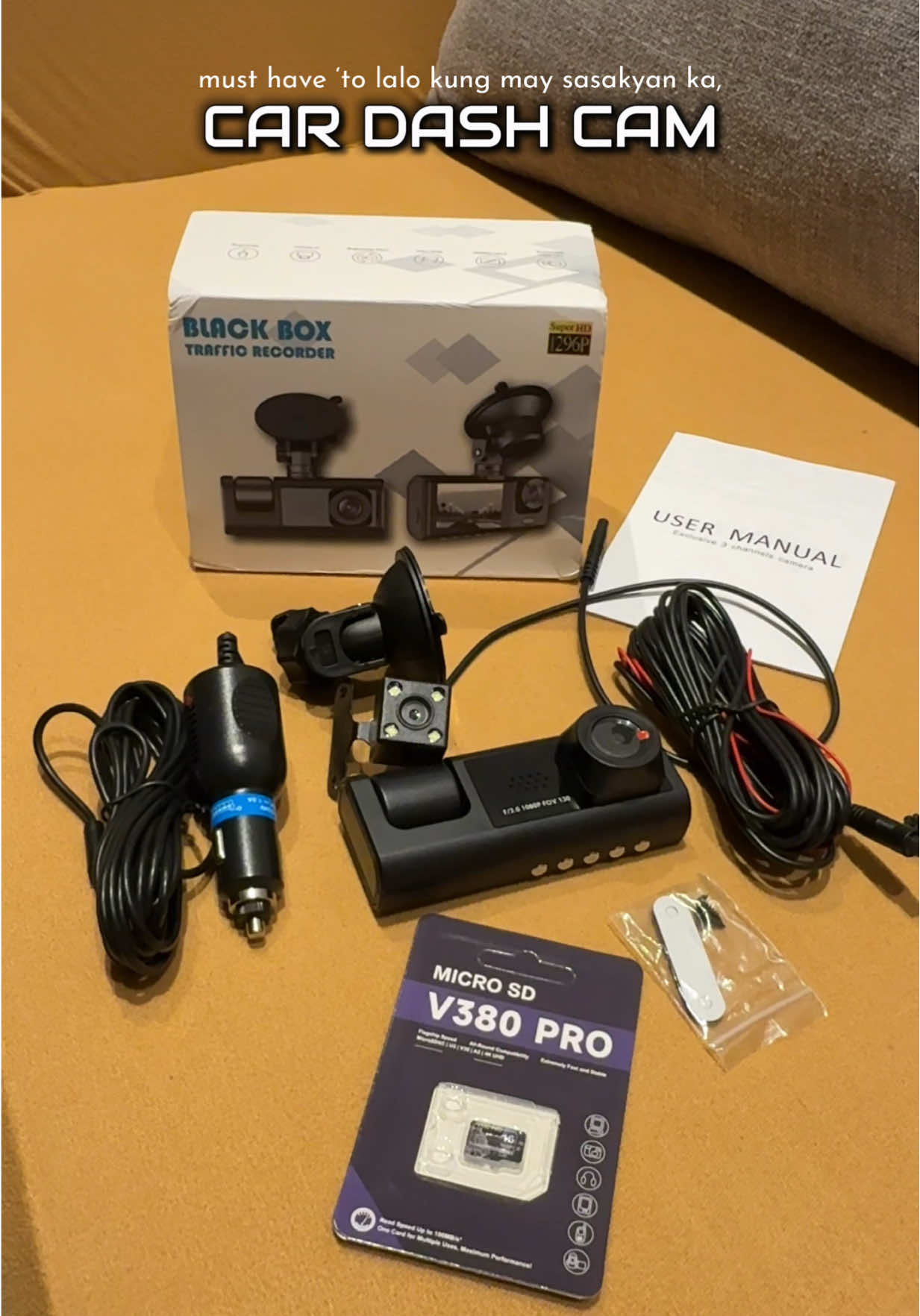 a must have lalo kapag may sasakyan para din sa safety at protection — Car Dash Cam. 👌🏻 #dashcam #cardashcam #carownermusthave #caressentials 